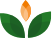 Graphical leaf decoration for headers